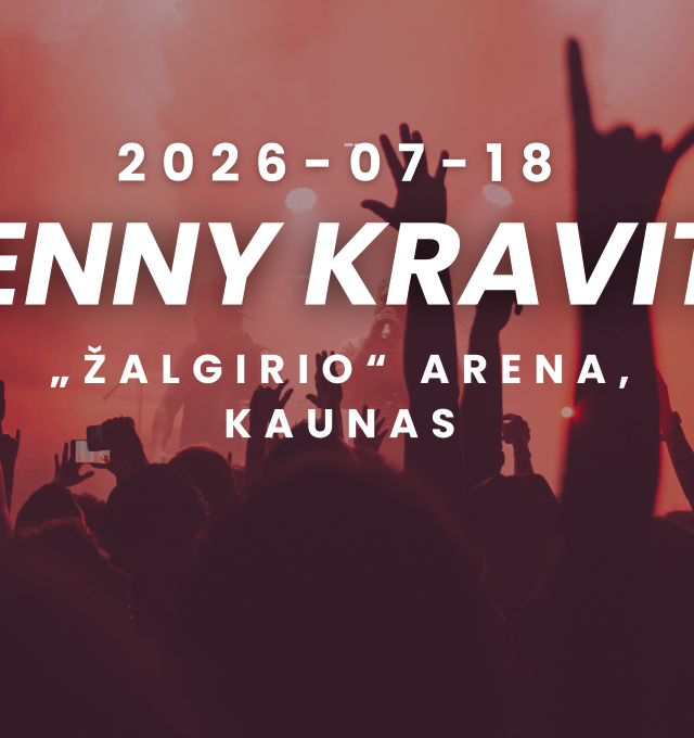 NUVEŽIMAS į Lenny Kravitz koncertą Kaune