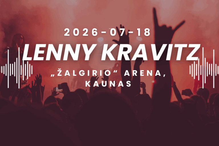 NUVEŽIMAS į Lenny Kravitz koncertą Kaune