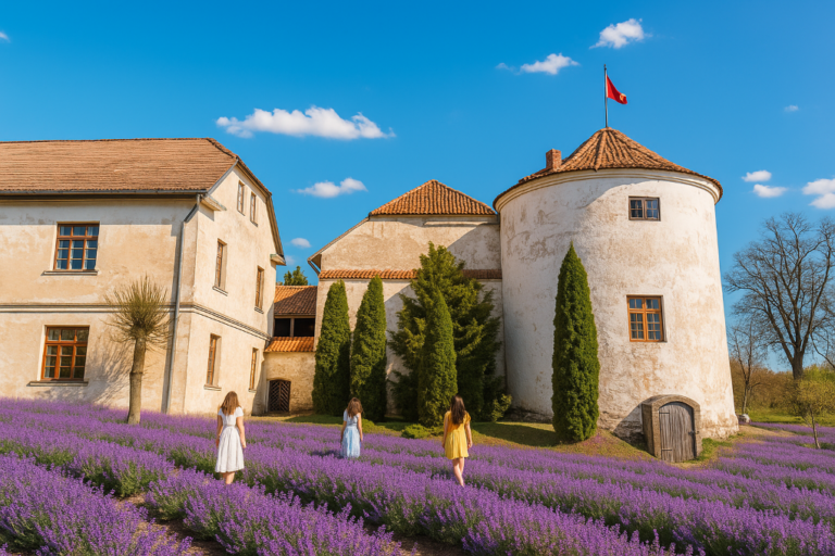 Kuržemė: levandos, Kuldiga ir Alsunga