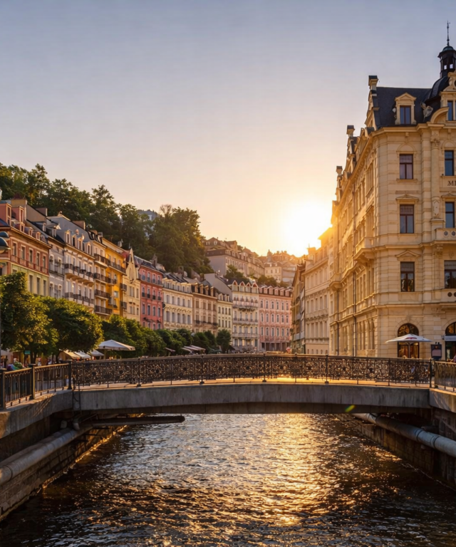 Čekų rojus: Karlovi Varai, aplankant Prahą