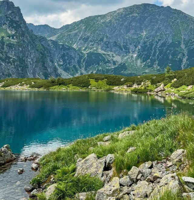 Kalnų ežeras "Jūros akis" ir kurortas Zakopanė