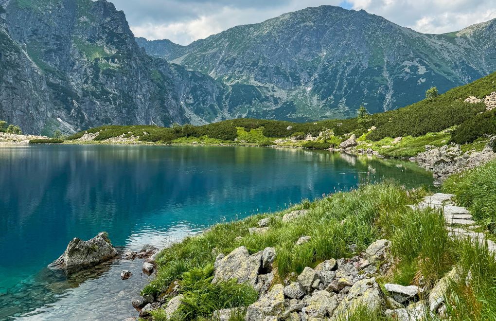 Kalnų ežeras "Jūros akis" ir kurortas Zakopanė