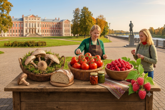 Rudens skoniai Jelgavos krašte