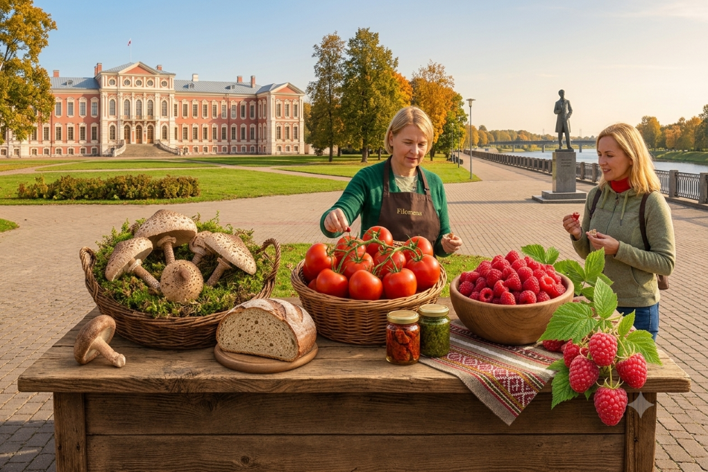 Rudens skoniai Jelgavos krašte